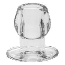 Perfect Fit Plug Tunnel Large Transparent 7.6 x 6.2 cm